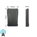 Baofeng BF-888S handheld two-way radio battery (standard and Type-C versions)